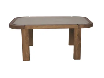 DUAL - Rectangular wood and glass garden side table by Il Giardino di Legno - view 2